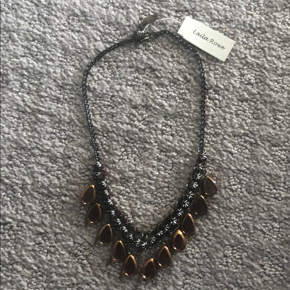 Laila Rowe Jewelry - New! Brown stone necklace